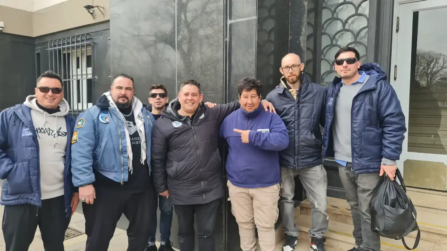 Dirigentes de la UTA