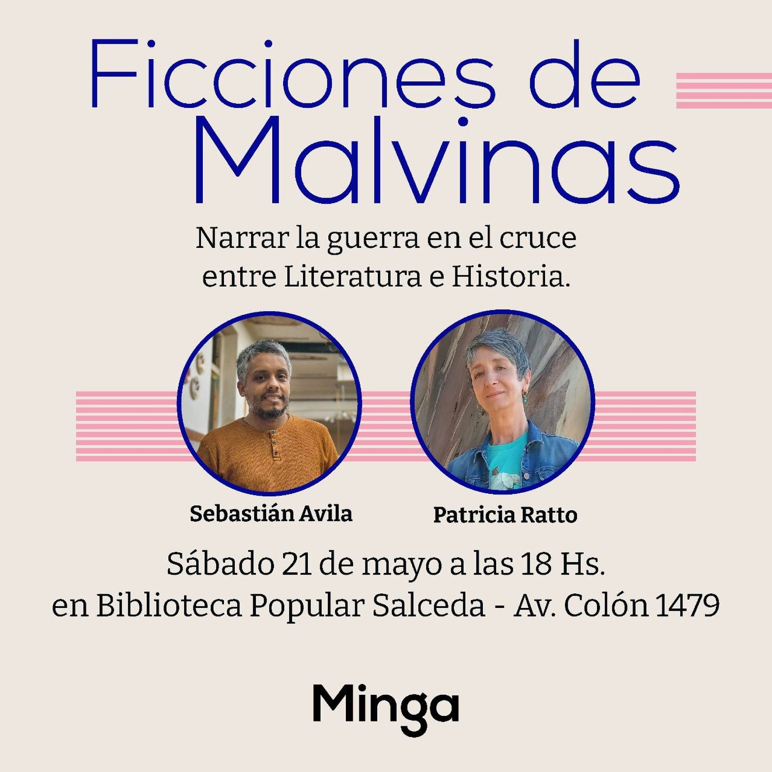 Este sábado presentarán dos libros de ficción sobre Malvinas en la Biblioteca Salceda