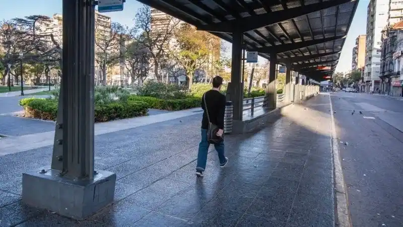 Sigue el paro de colectivos en Rosario