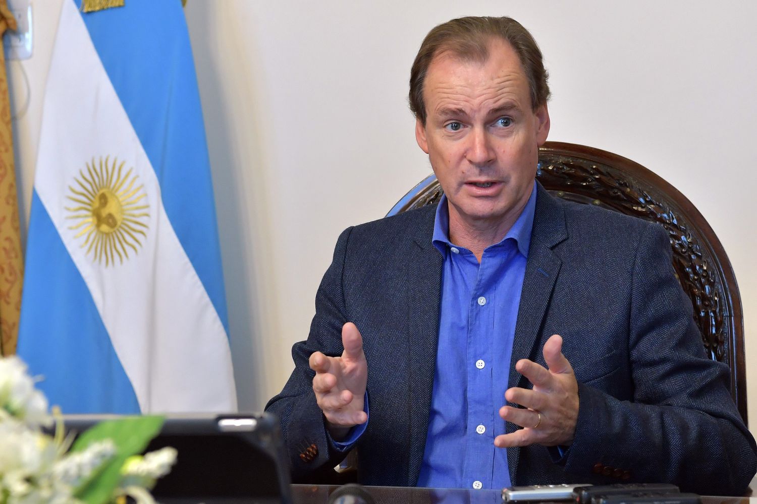 Bordet afirmó que trabaja en forma permanente con Nación para luchar contra el coronavirus