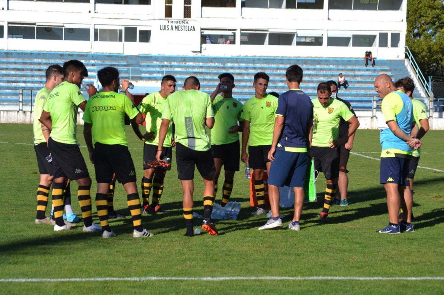 Olimpo, otro rival para la preparación de Santamarina