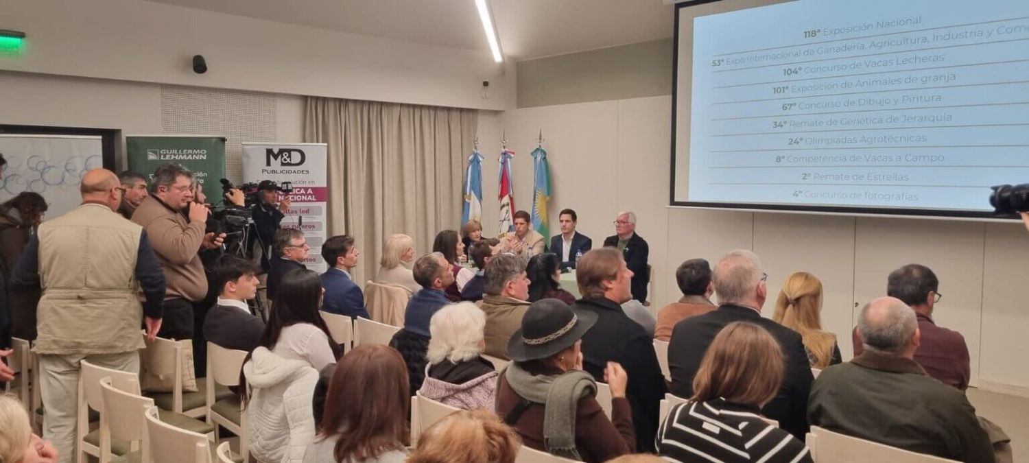 “Tradición e innovación”: presentaron formalmente la 118ª Expo Rural de Rafaela