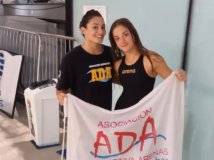 Representantes de ADA. Sol Del Valle y Zoe Nielsen