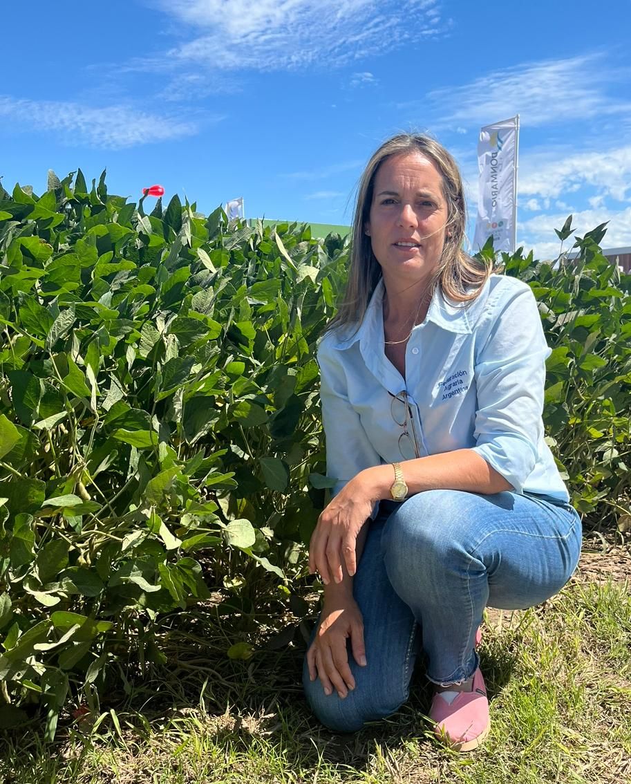 Andrea Sarnari, la primera mujer en conducir la Federación Agraria