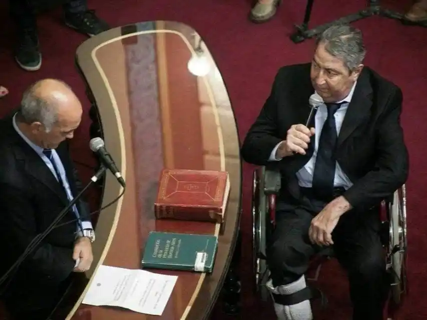 Aldo San Pedro es velado en el Concejo Deliberante de Bragado: Cristina Kirchner lo recordó con un video