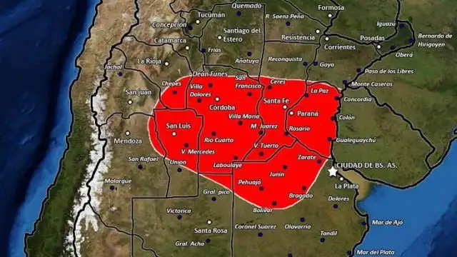 Alerta por fuerte tormenta eléctrica en Gualeguaychú