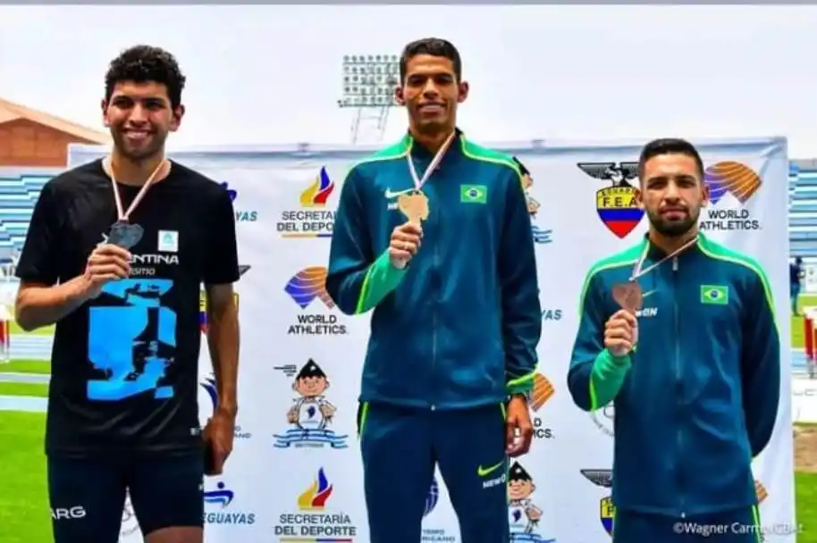 Plata para Pérez Lazarte en el Sudamericano U23