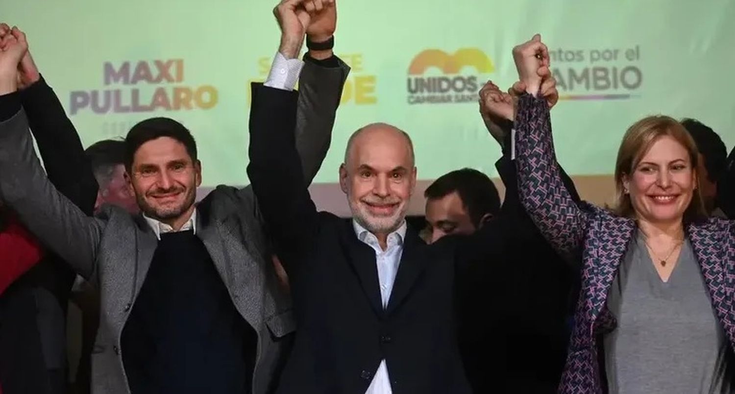 En Santa Fe, arrasó Juntos y Larreta festejó con Pullaro