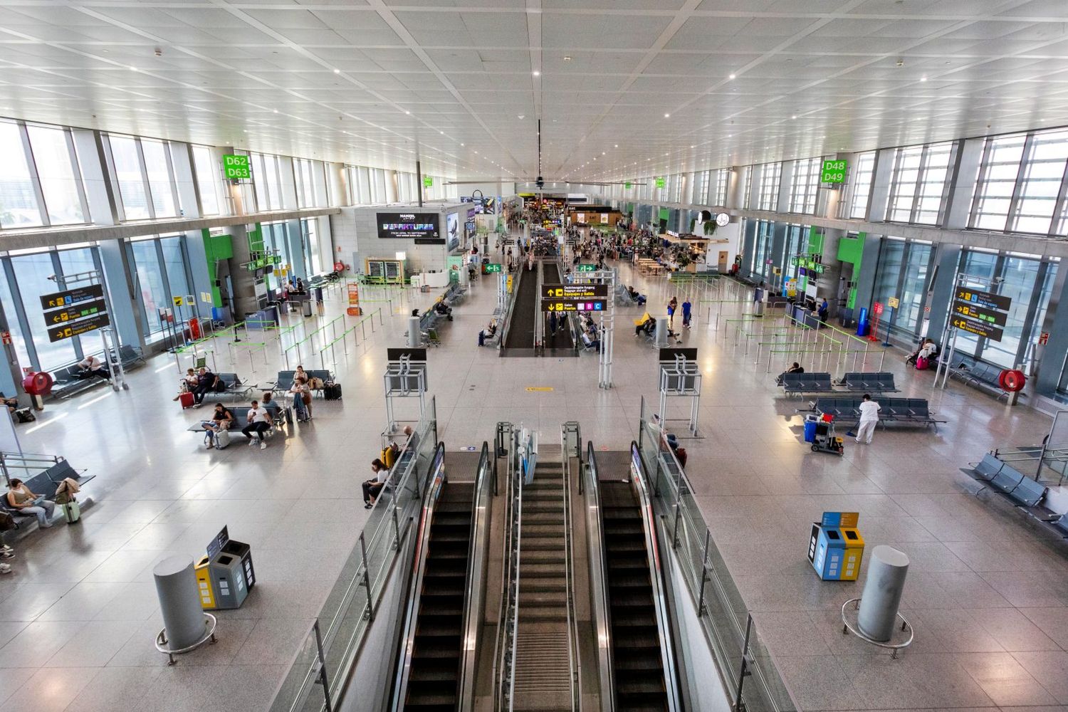 Tráfico en aeropuertos de España, Brasil y el Reino Unido de Aena creció 6,1% en octubre