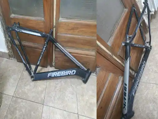 Hallazgo de un cuadro de bicicleta marca FIREBIRD