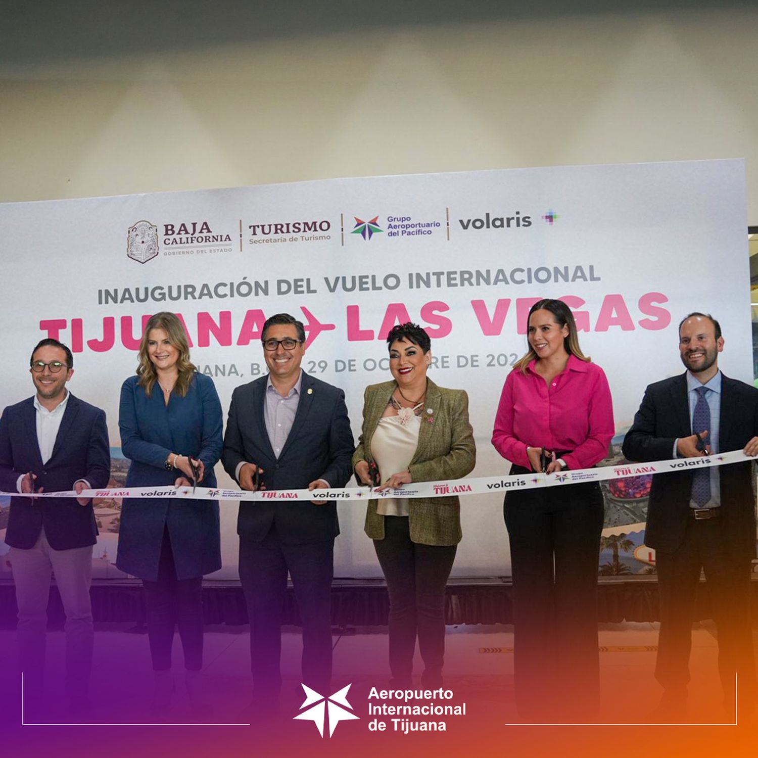 Volaris inaugura sus vuelos entre Tijuana y Las Vegas