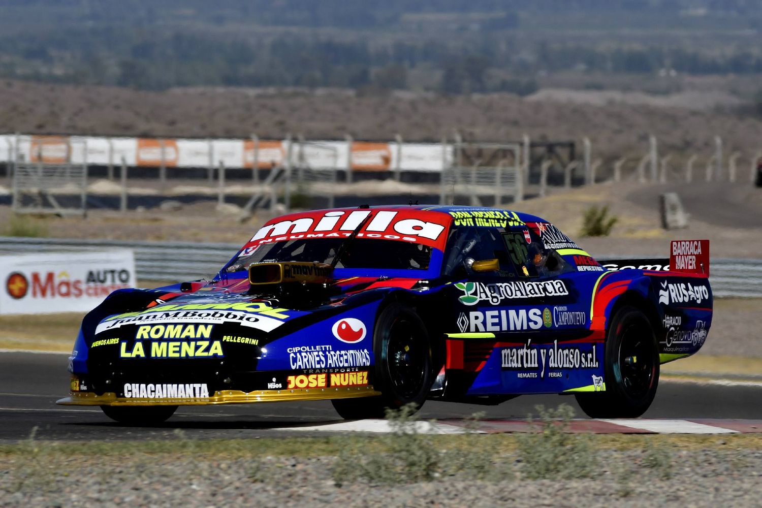 Todino, con el Dodge que prepara el Maquin Parts venadense, se quedó con la prueba del sábado. Foto: Prensa ACTC