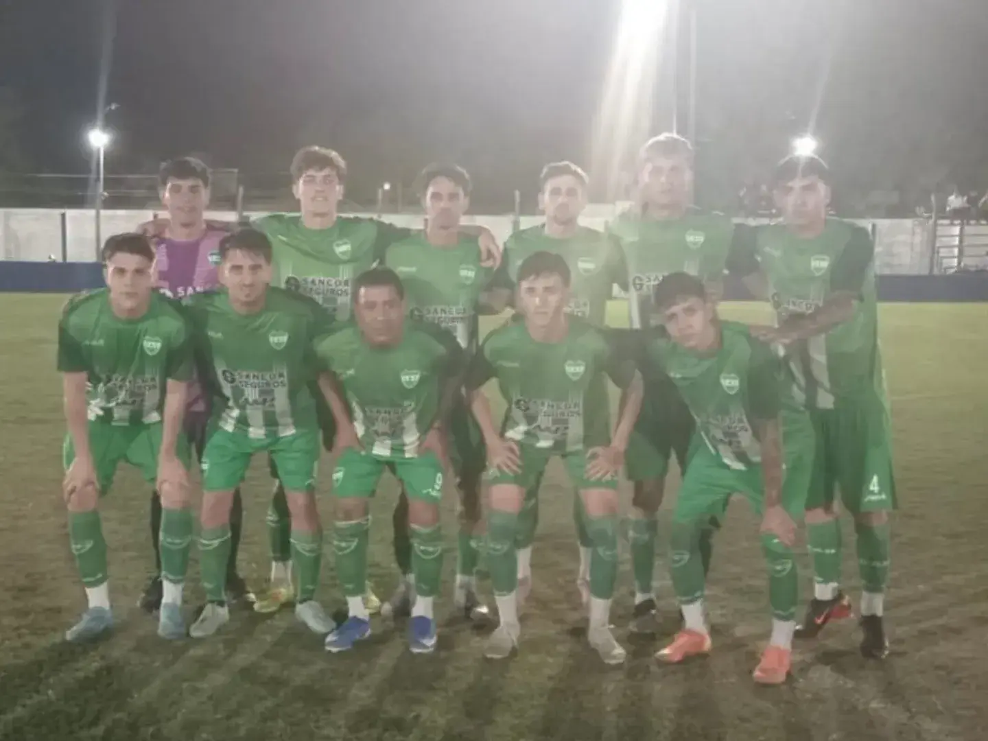 El Bicho Verde sunchalense venció 2 a 1 a Sportivo en Barranquitas, en el cierre de la fecha 11 liguista. . Foto: IG. Unión de Sunchales.