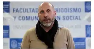 Gabriel Morini, director de Radio Universidad y docente en la Facultad de Periodismo y Comunicación Social de la UNLP.
