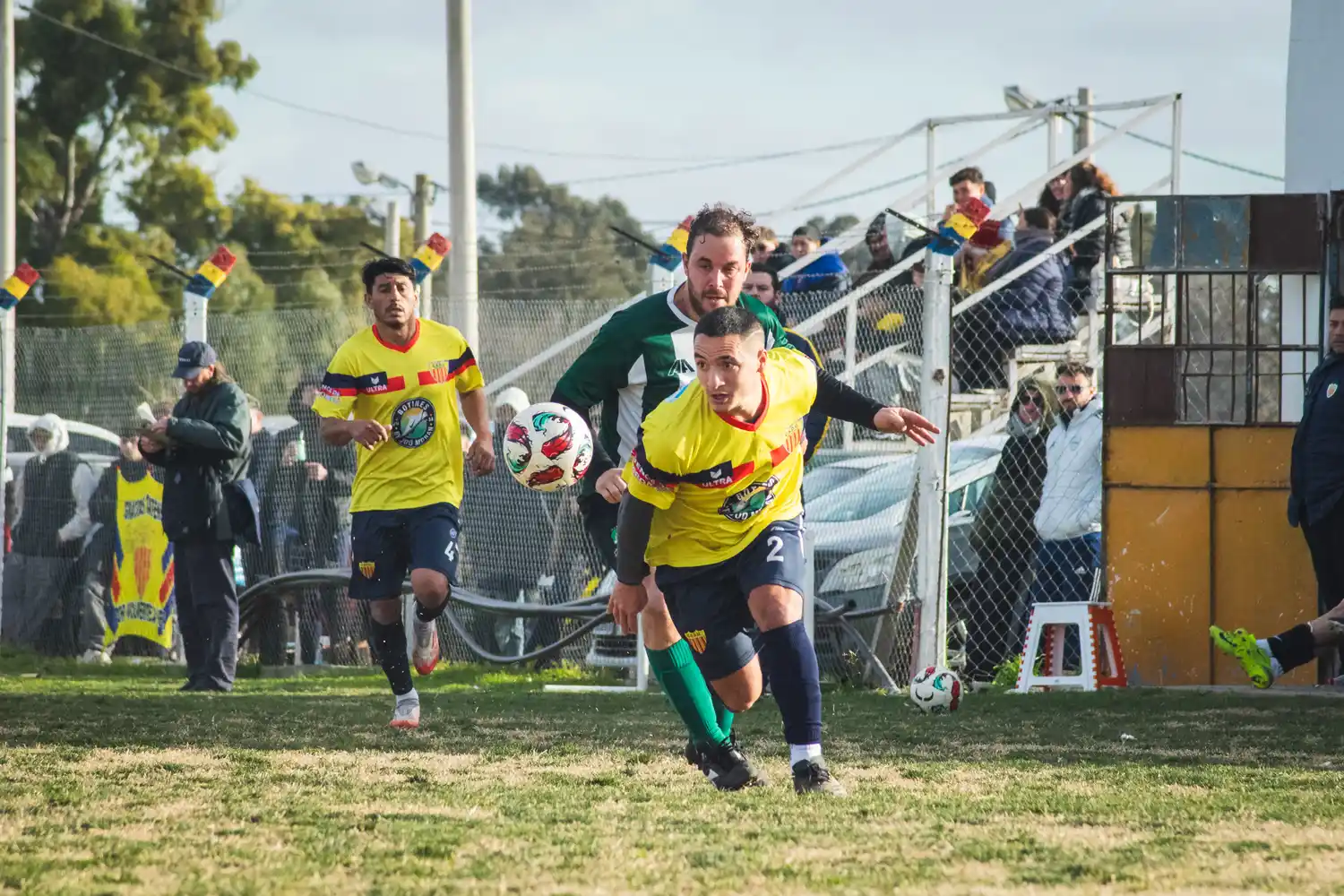 Unión y Garmense igualaron 2 a 2 en un partido cambiante