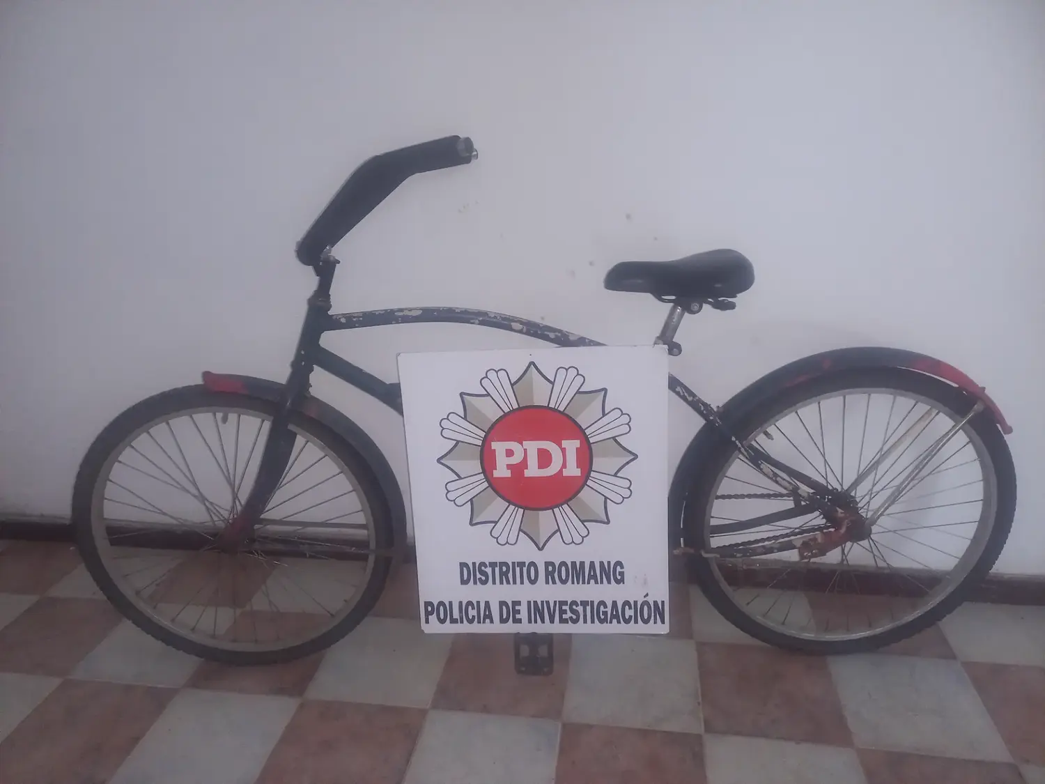 La PDI recuperó una bicicleta: un vecino declaró haberla comprado por $20.000