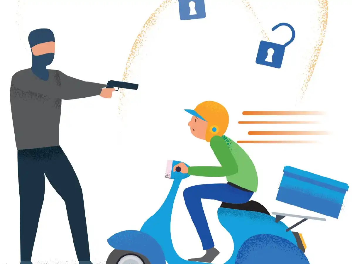 La inseguridad hace “objetivo” en los deliverys
