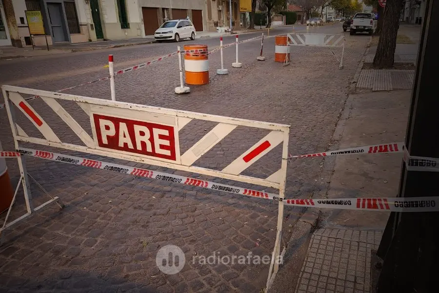 Atención: tránsito reducido en Avenida Santa Fe por una obra de ASSA