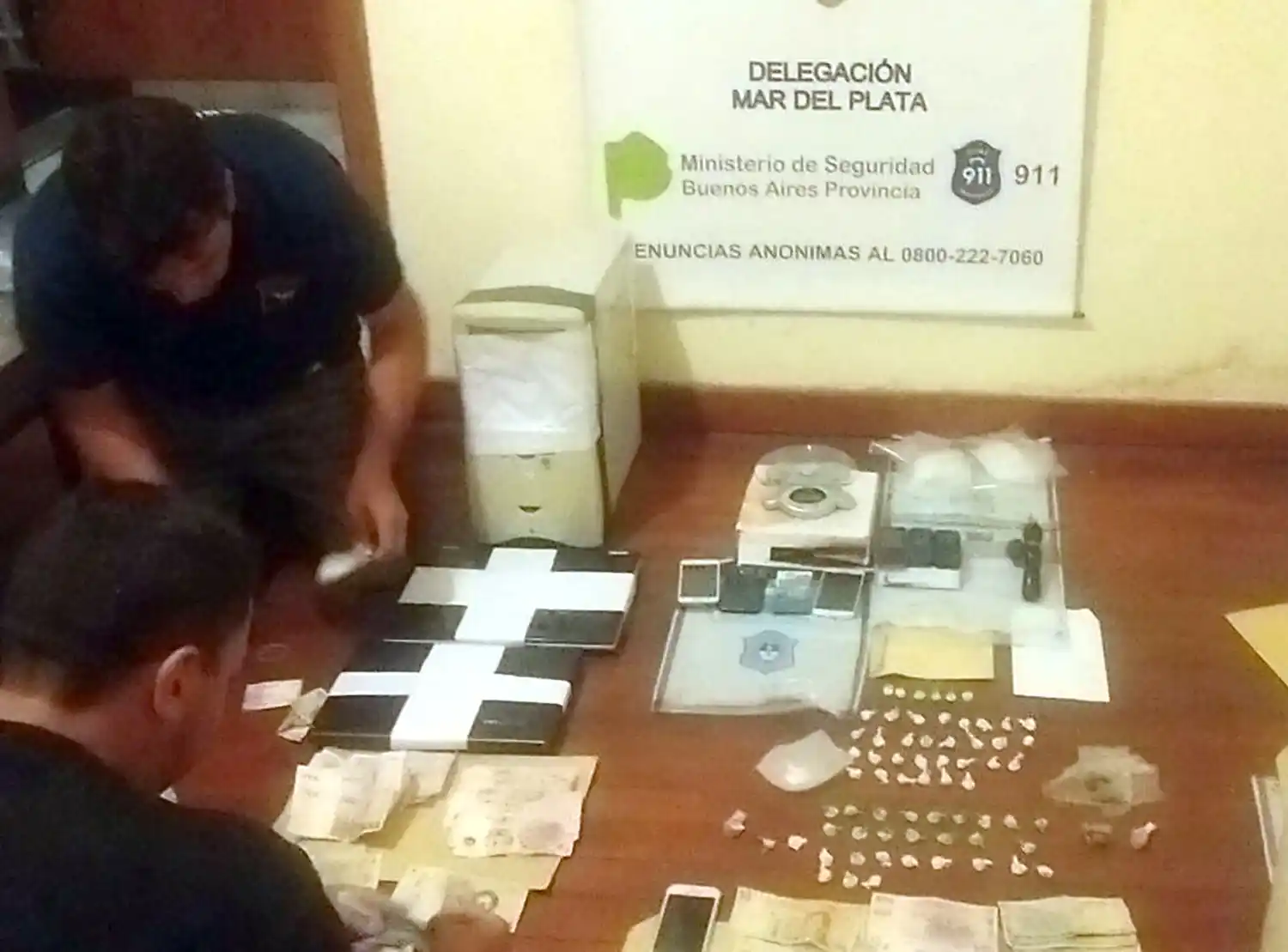 Mar del Plata: Cayó banda narco que operaba desde el exclusivo barrio Los Troncos