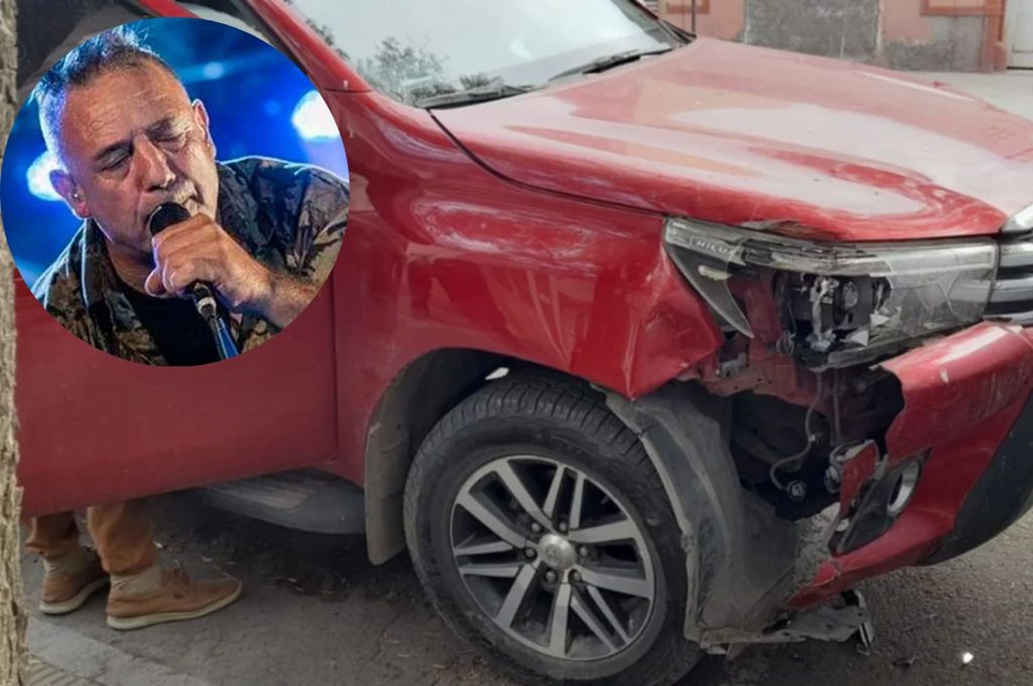 El cantante Ricardo Iorio chocó contra una columna: estaba borracho y drogado