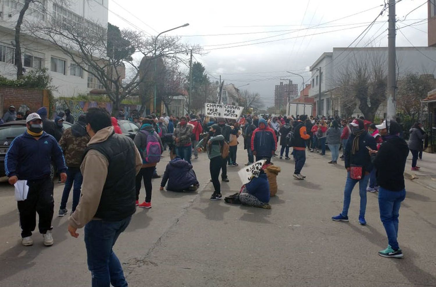 El Polo Obrero se manifestó por falta de respuestas de Desarrollo Social