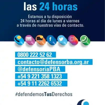 Por el coronavirus, la Defensoría fortalece su toma de reclamos vía web y telefónicamente