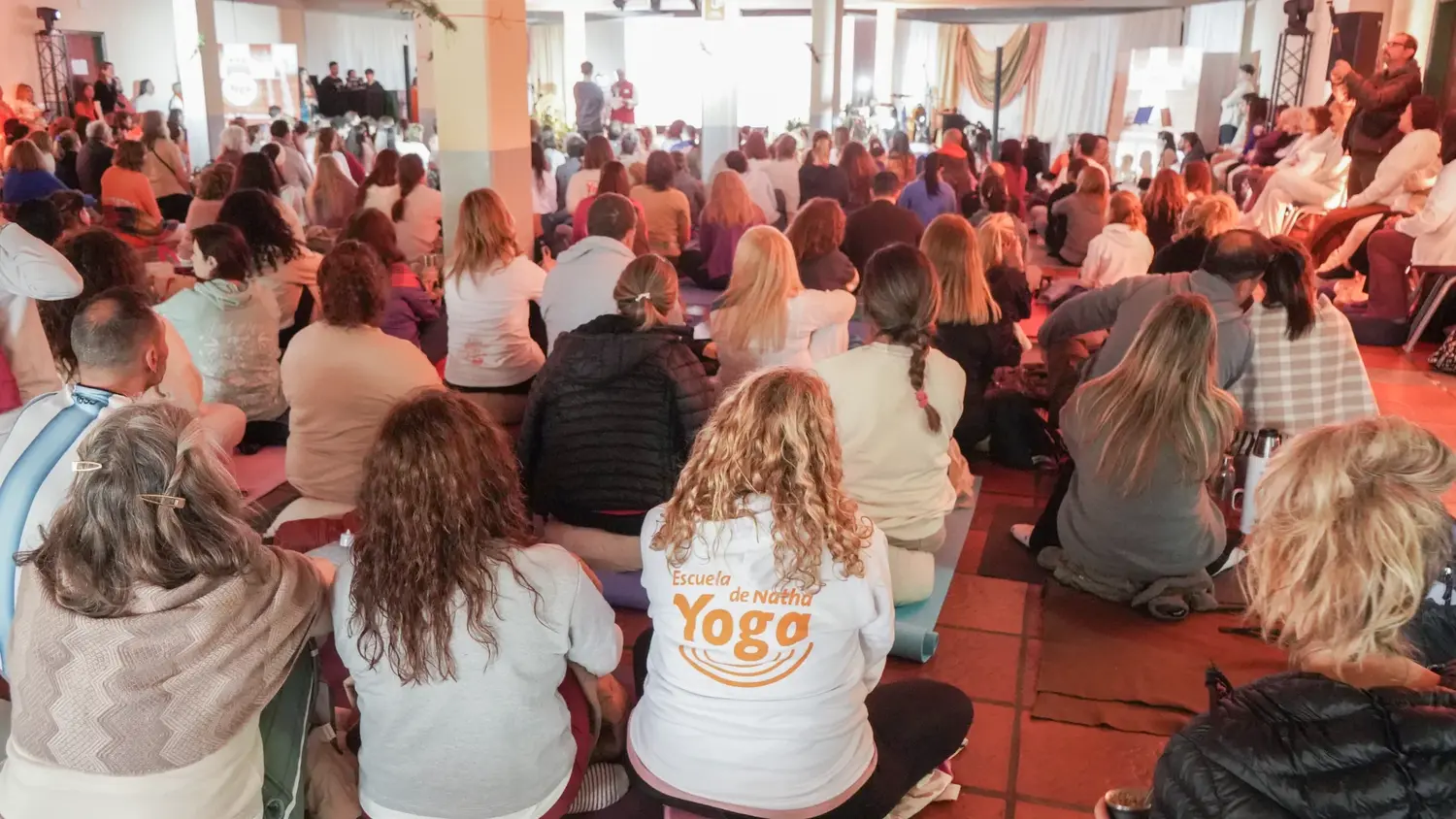 Este viernes. Comenzó la 22ª edición del Festival Internacional de Natha Yoga en el Camping UATRE