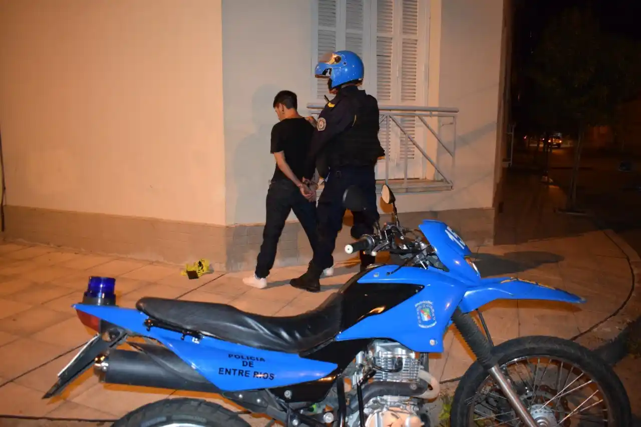 Detienen a un delincuente que le arrebató el teléfono a una joven 