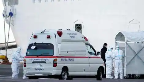 Coronavirus: un pasajero argentino del crucero en Japón dio positivo