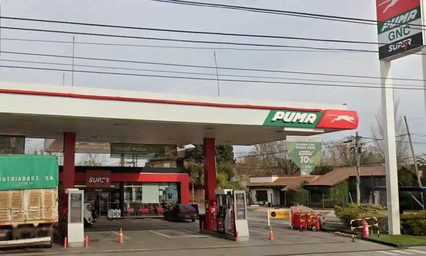 Empleados redujeron a delincuente que intentó robar en una estación de servicio