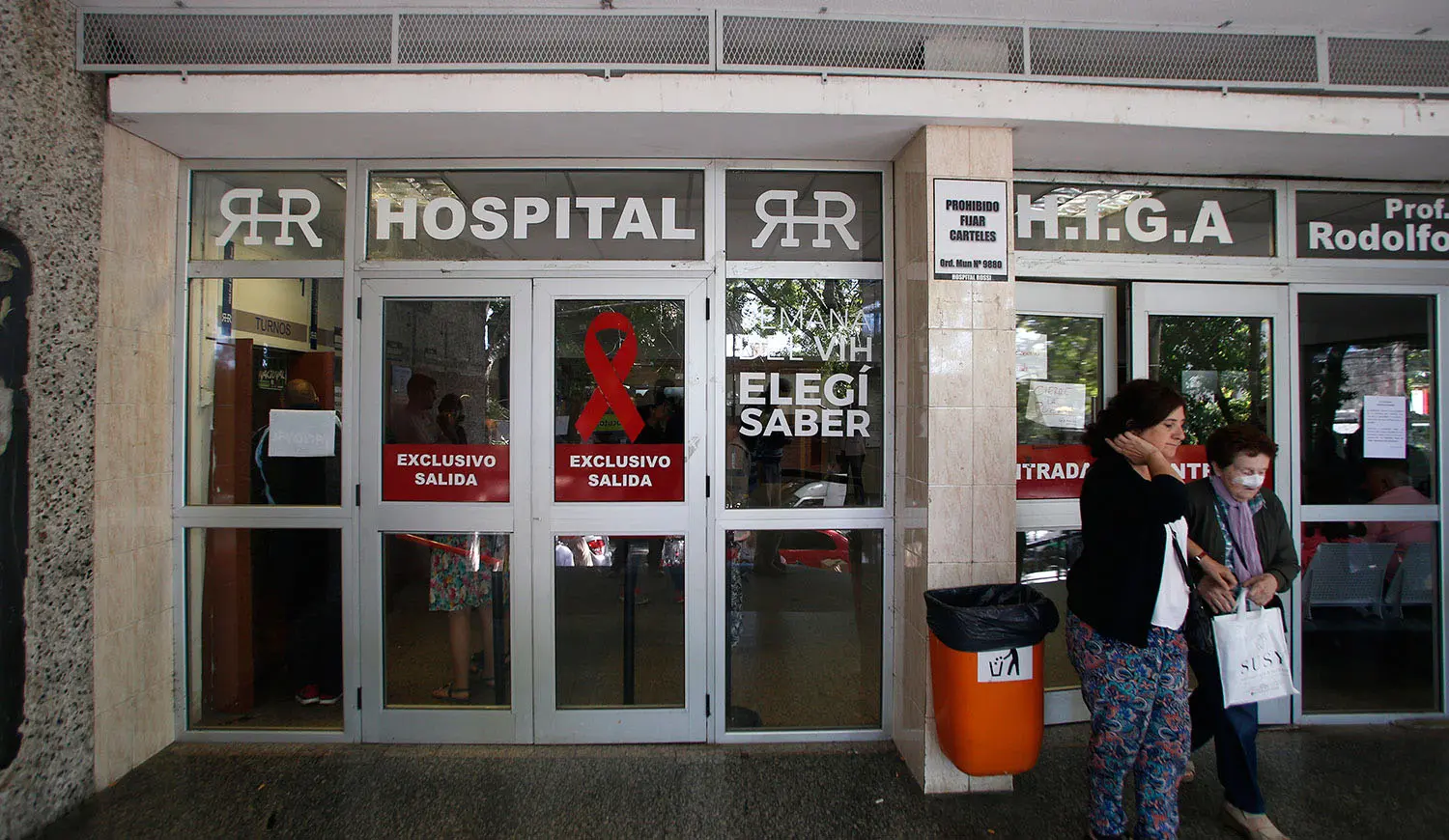 Un detenido con síntomas de Covid-19 se escapó del Hospital Rossi de La Plata
