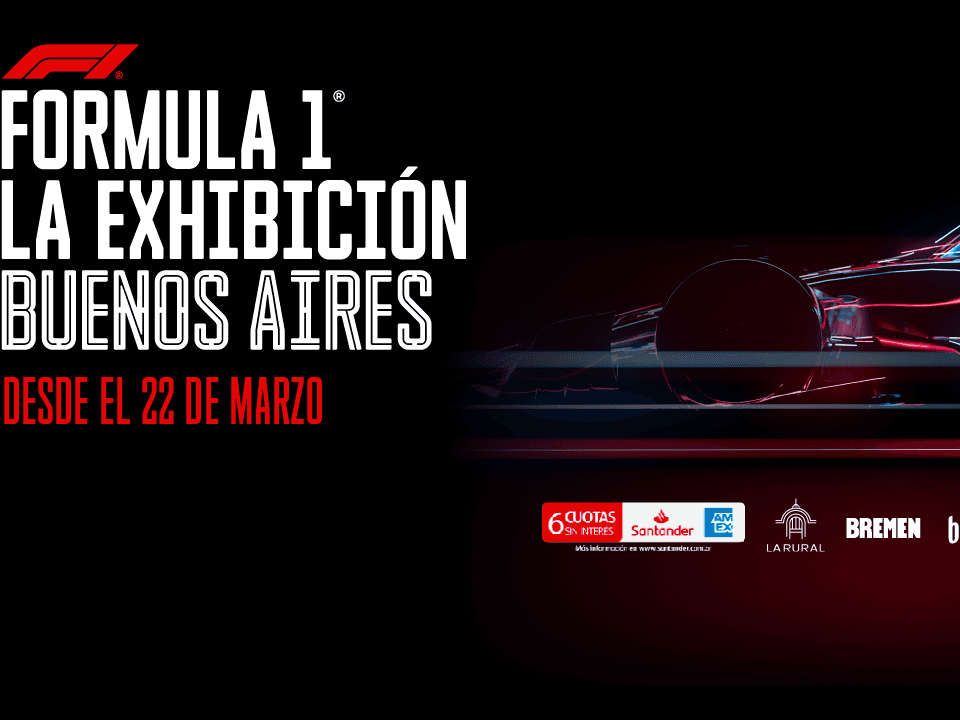 Llega 'F1 Exhibition' a Buenos Aires. (@F1Exhibition)