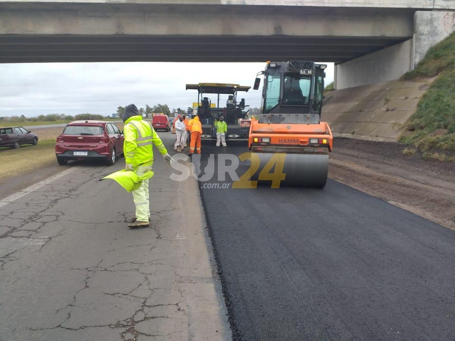 Avanza la obra de recuperación de la autopista Rosario-Córdoba