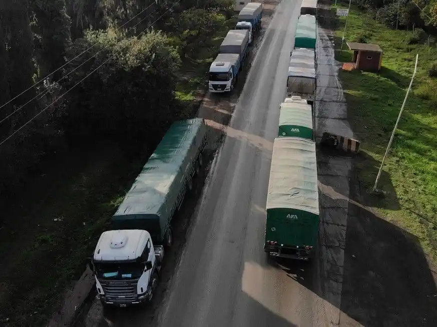 La situación no es nueva, ya en marzo un informe de la BCR daba cuenta de un ingreso récord de maíz a los puertos del Gran Rosario en el primer bimestre del 2025. Foto: Marcelo Manera