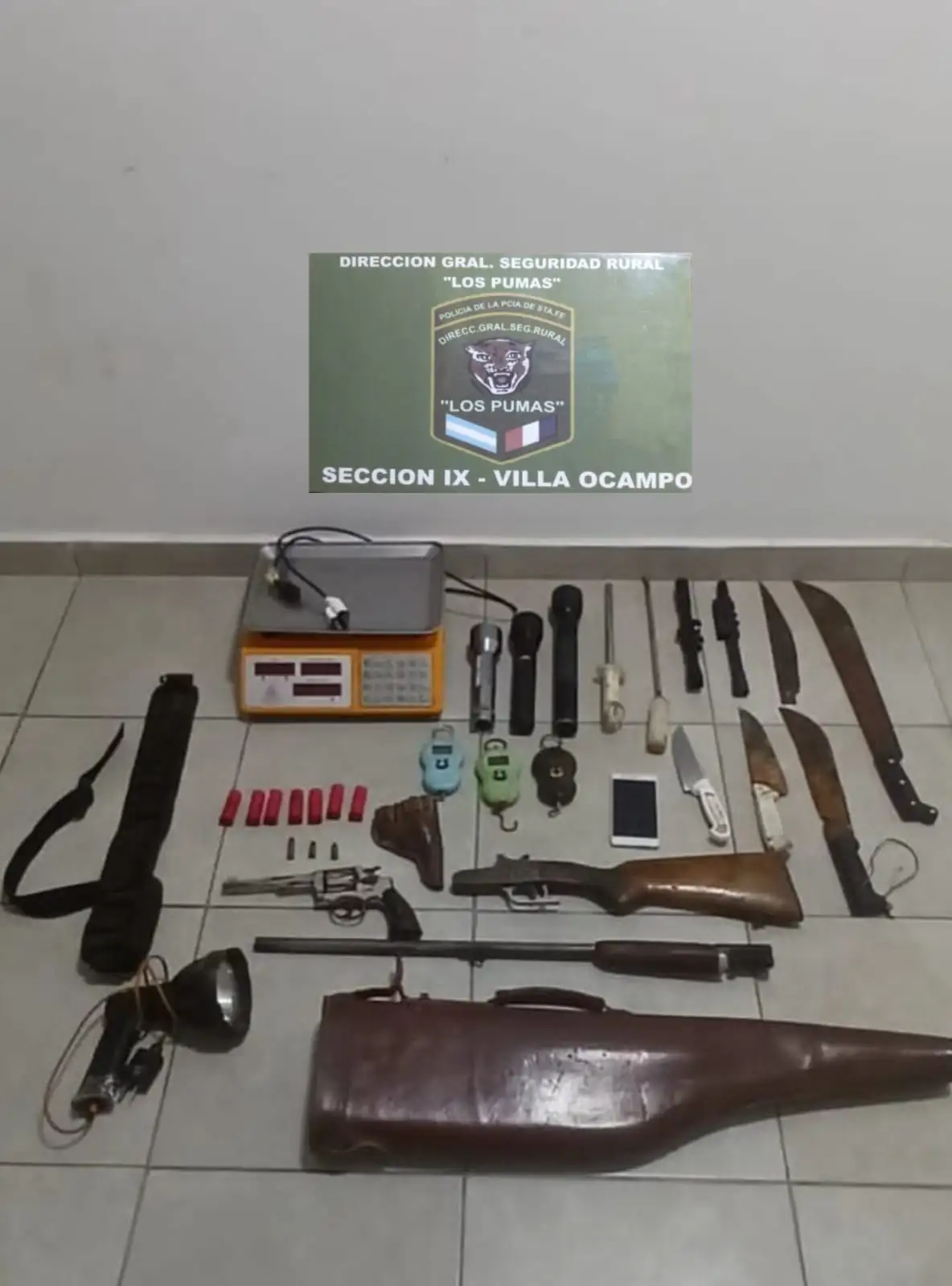 Los Pumas esclarecieron un caso de abigeato en Las Toscas y detuvieron a un sospechoso