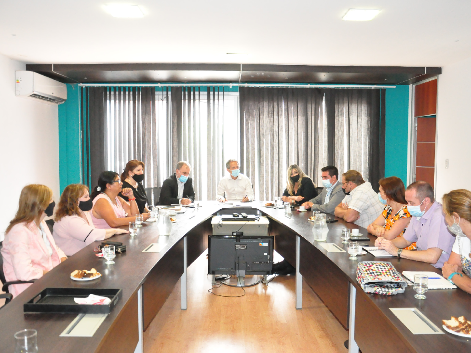  Bernarte participó de la  reunión de la Mesa de  Articulación Provincia-Municipio