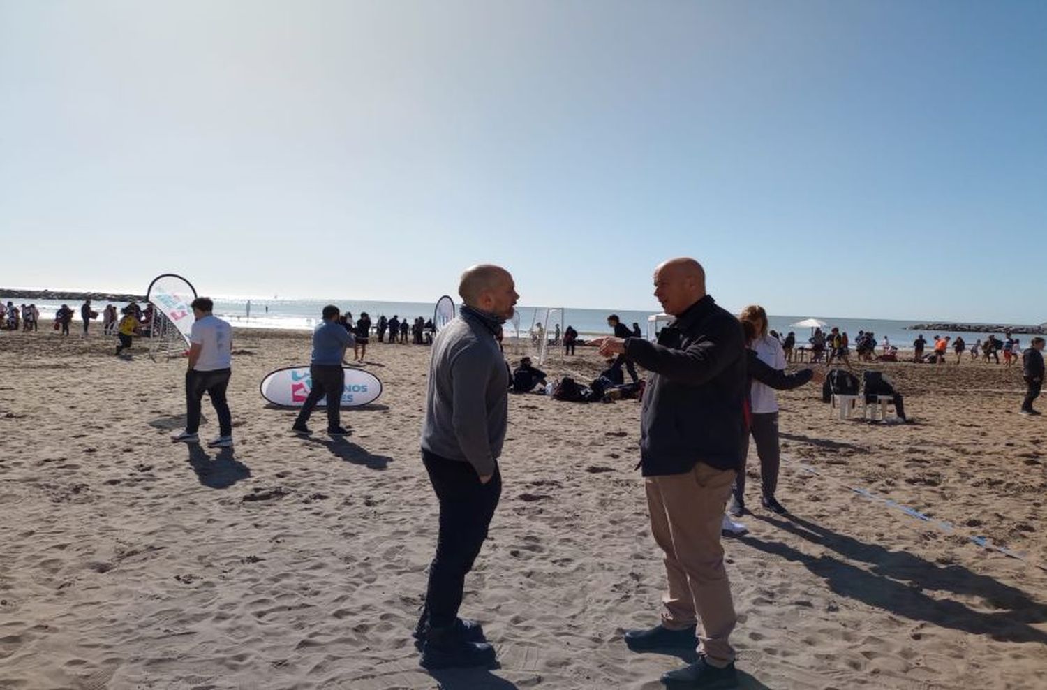 Taccone: “Con los juegos miles de jóvenes disfrutan y también generan trabajo en Mar del Plata”