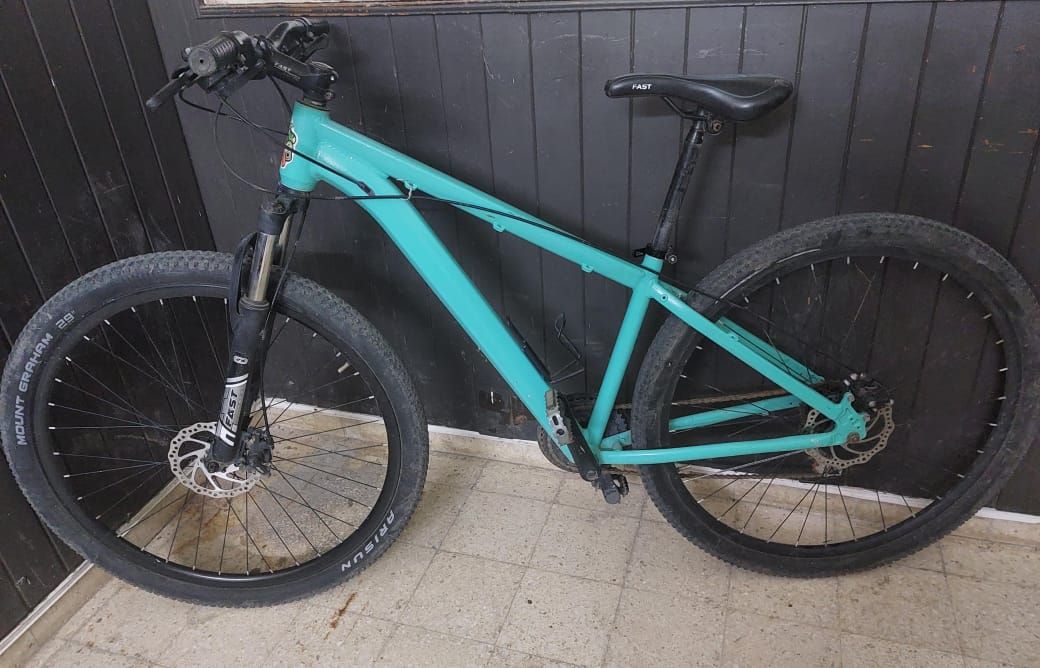 La bicicleta que recuperó la policía.
