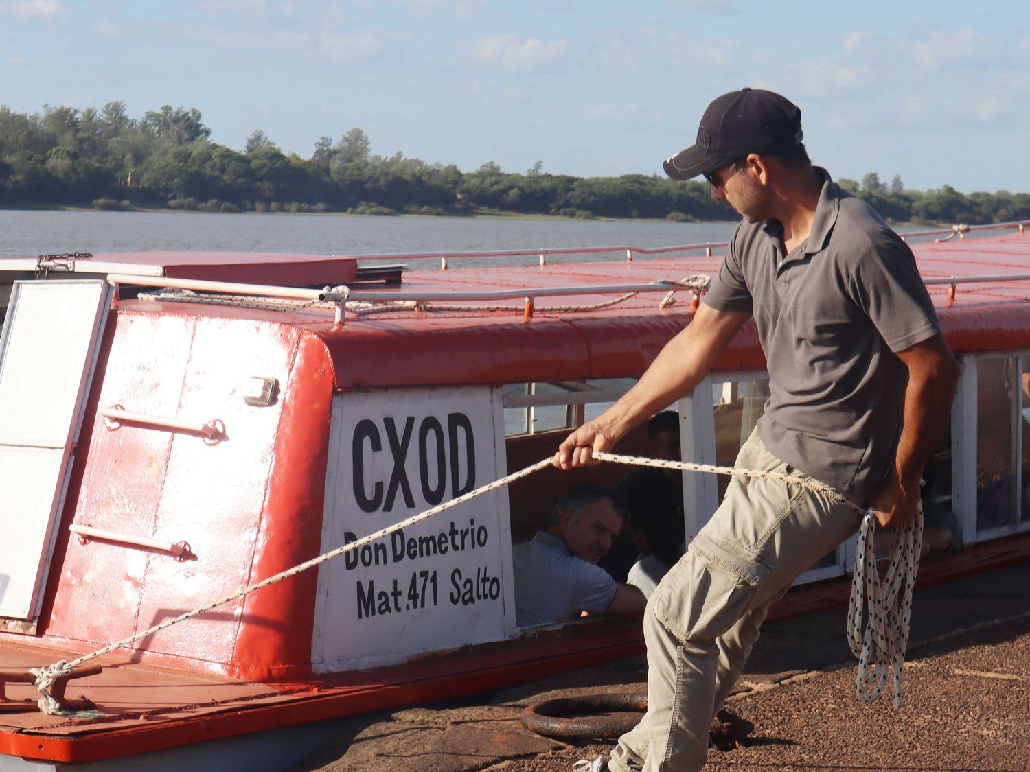 Se reanudó el servicio de transporte fluvial entre Salto y Concordia