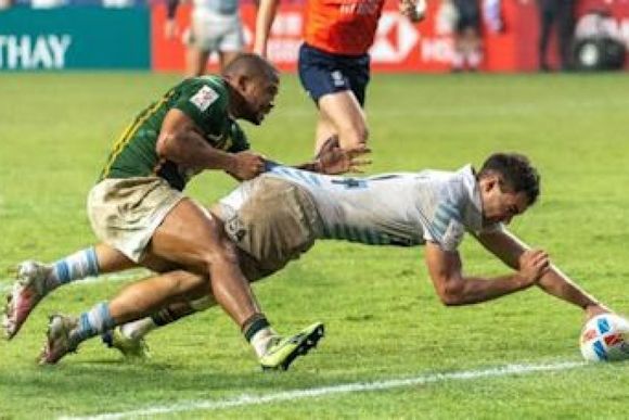 Los Pumas 7 quintos en el Seven de Hong Kong