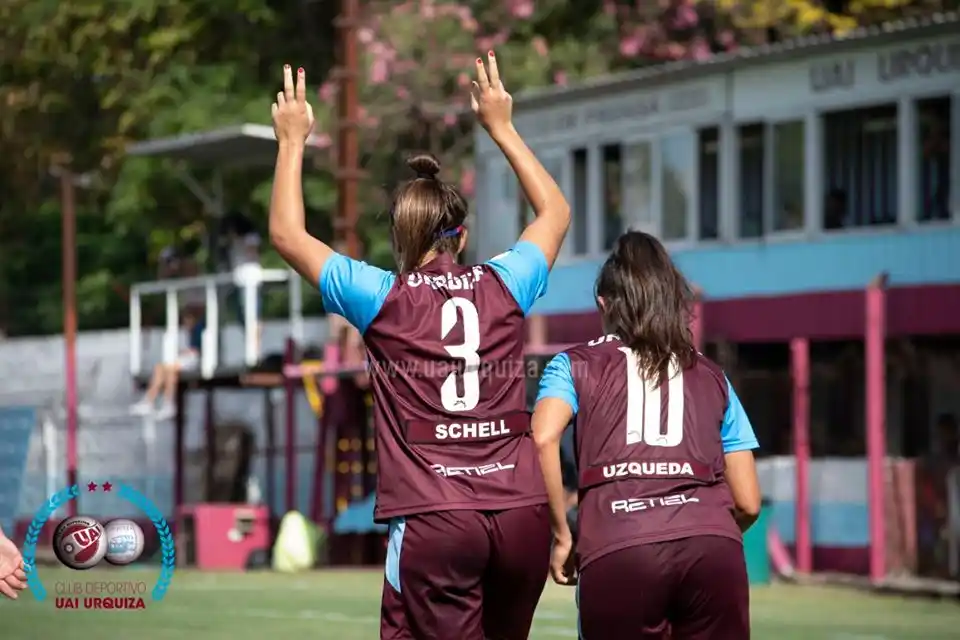 Sofía Schell sumó un tanto a la goleada de la UAI Urquiza