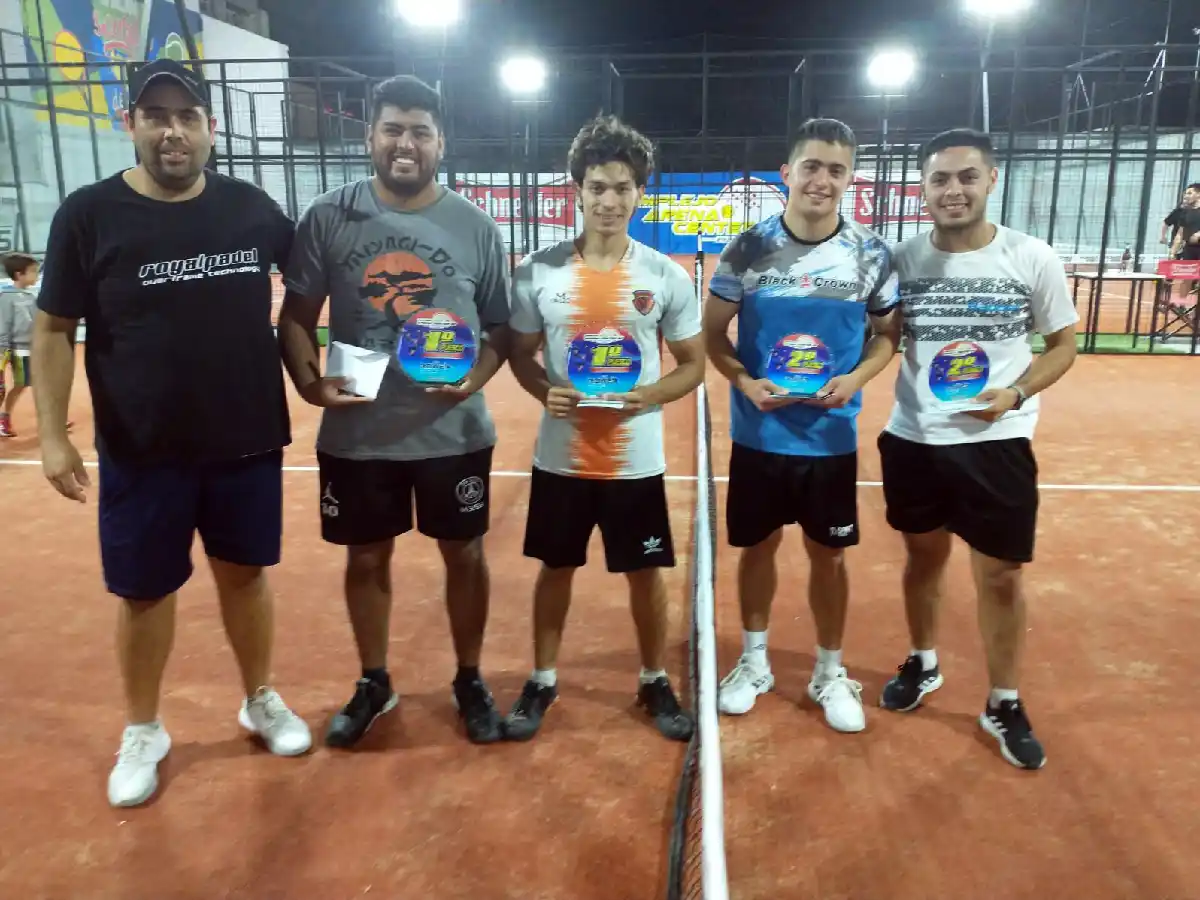 Gómez y Molina campeones en Arena Center