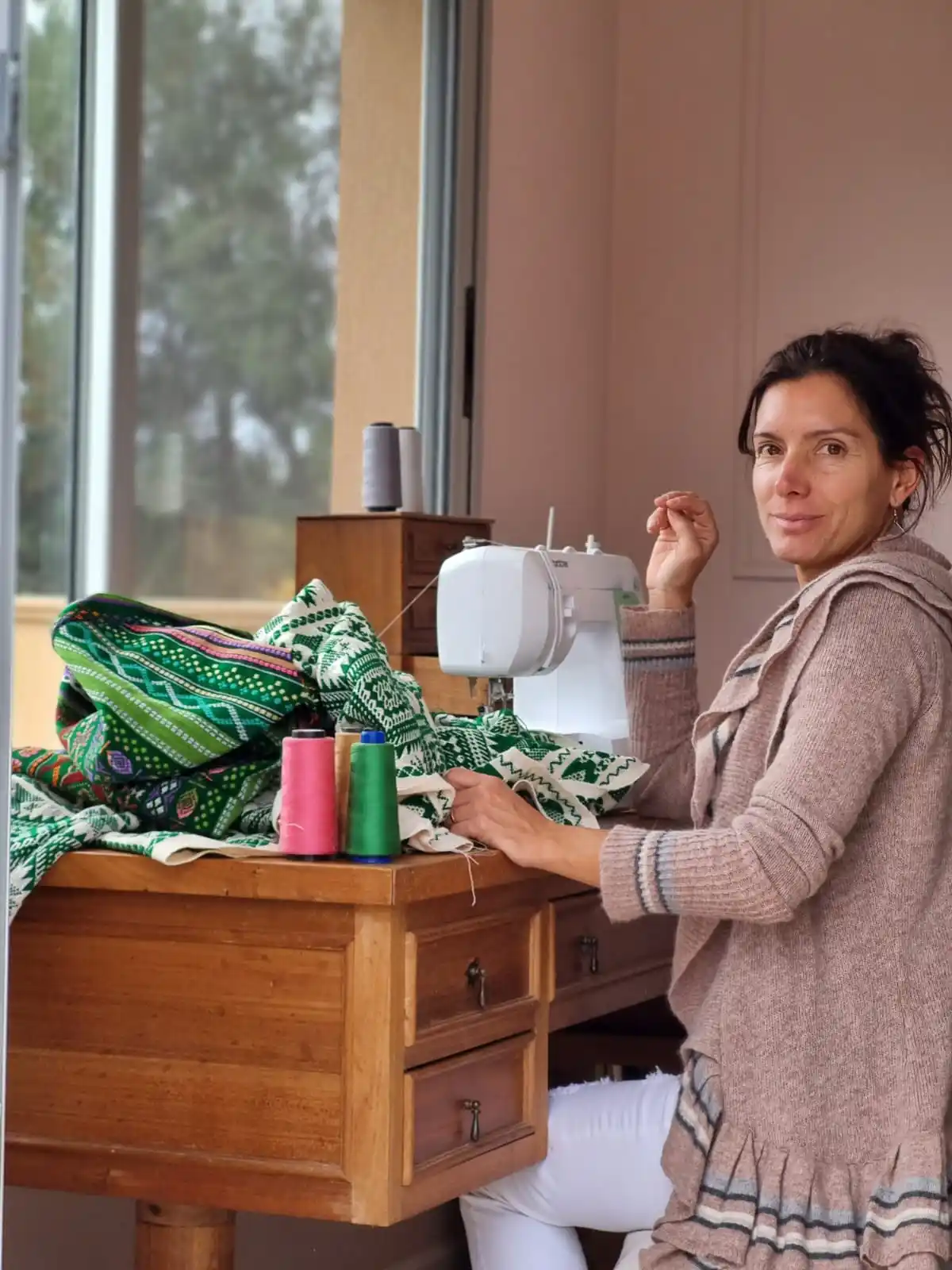 Eliana Denegri, exclusiva diseñadora textil