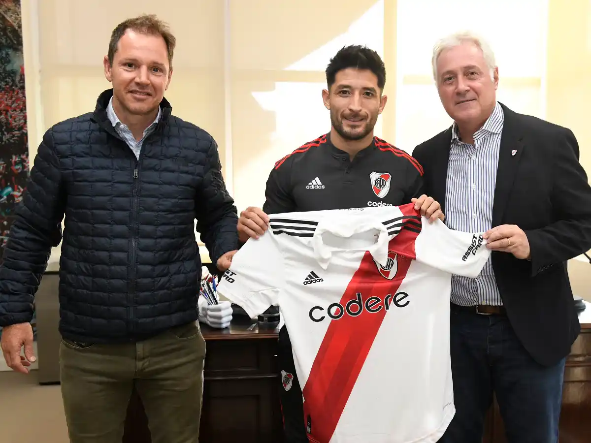 River: Casco extendió su vínculo hasta 2025
