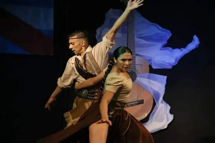 �SCamila Rodriguez y Andrés  Barrientos⬝ finalistas del  Pre Cosquin 2023