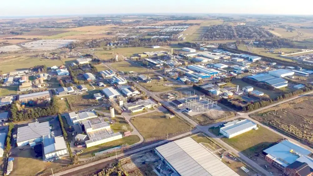 El Parque Industrial de Mar del Plata.