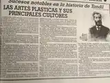 Las artes plásticas y sus principales cultores