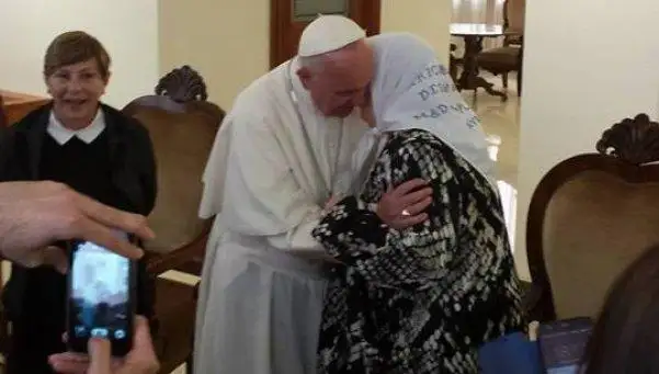 El Papa Francisco recibió a Hebe de Bonafini en el Vaticano