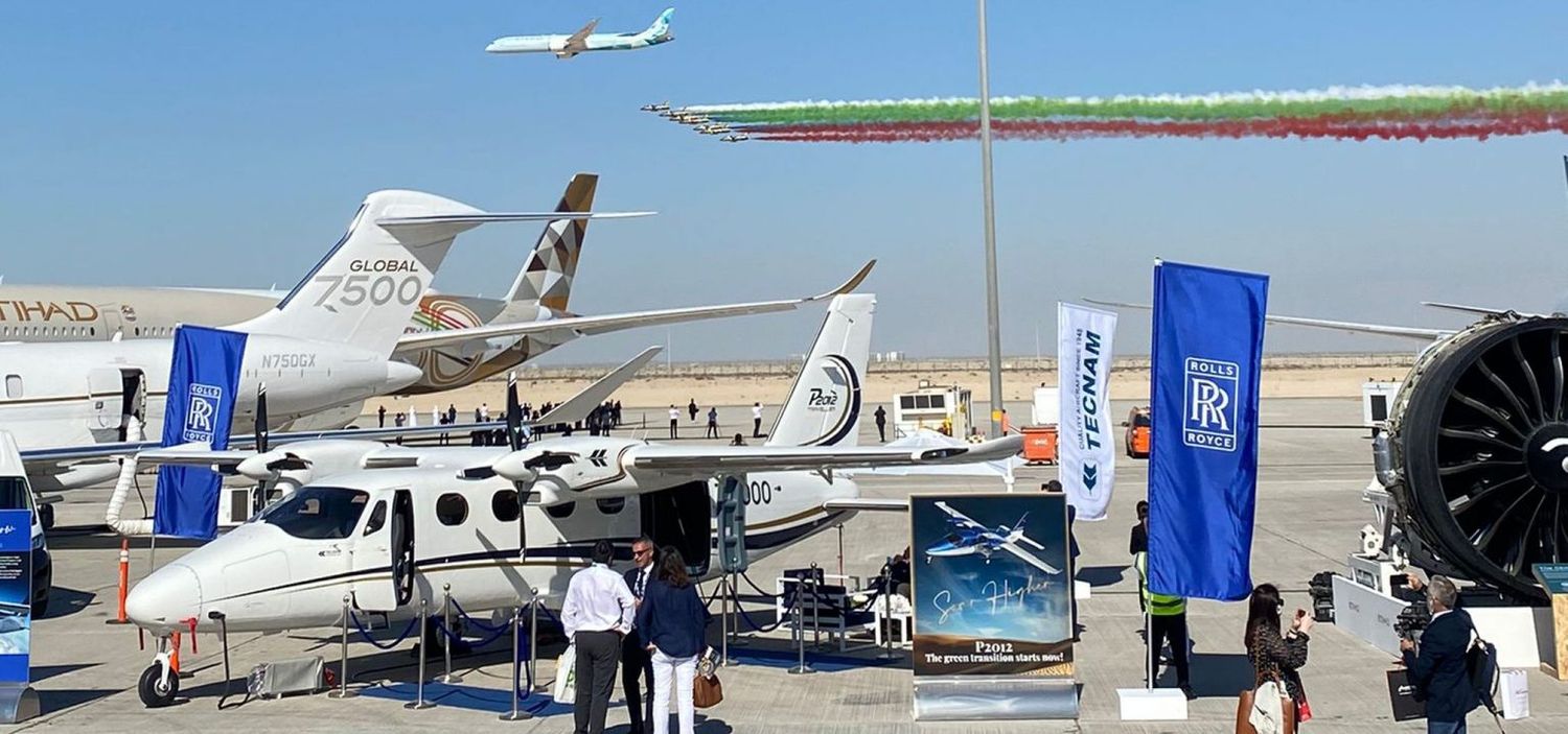 Dubai 2021: Tecnam unveils the P-Volt, an electric aircraft based on the P2012 Traveller