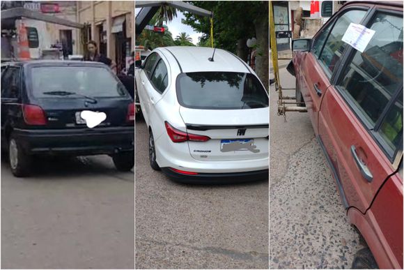 Secuestran tres autos mal estacionados, uno de ellos interrumpía el paso de colectivos